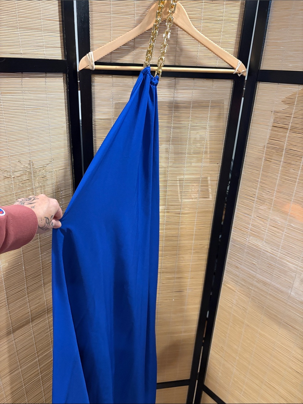 Men's Blue Dress Pants